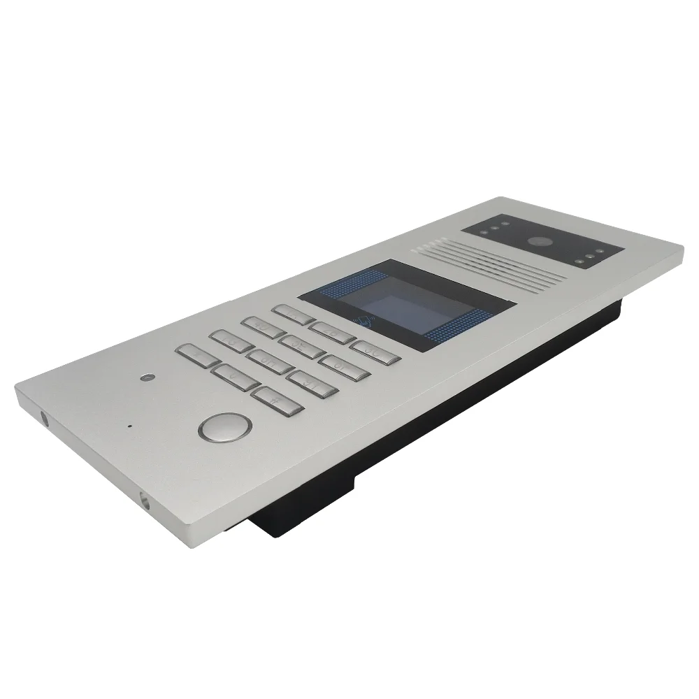 
7 inch color touch screen support Unlock Talking Monitor TCP IP video door phone 