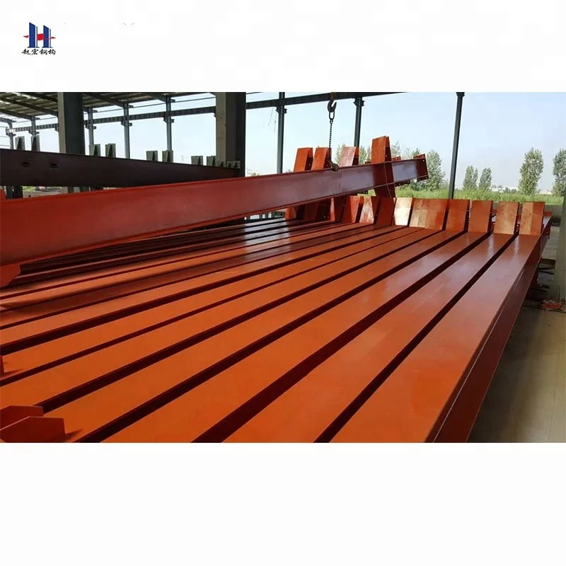 Modern design prefab steel structure hotel building