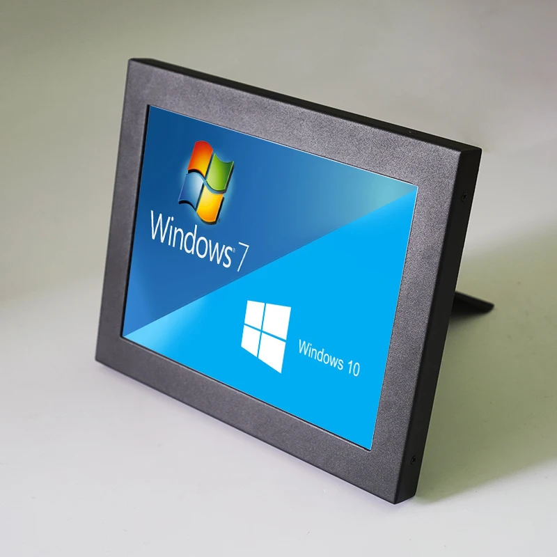 Fanless 10.4 Inch Industrial Resistive Touch Screen PC Panel with Built-in 4G Module