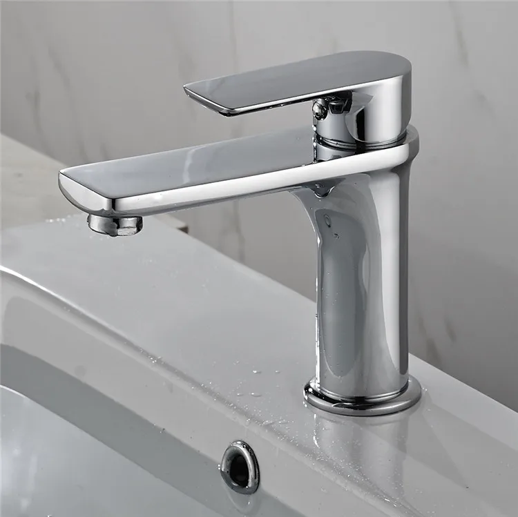 
Cheap deck mounted single handle brass bathroom chrome taps in pakistan 