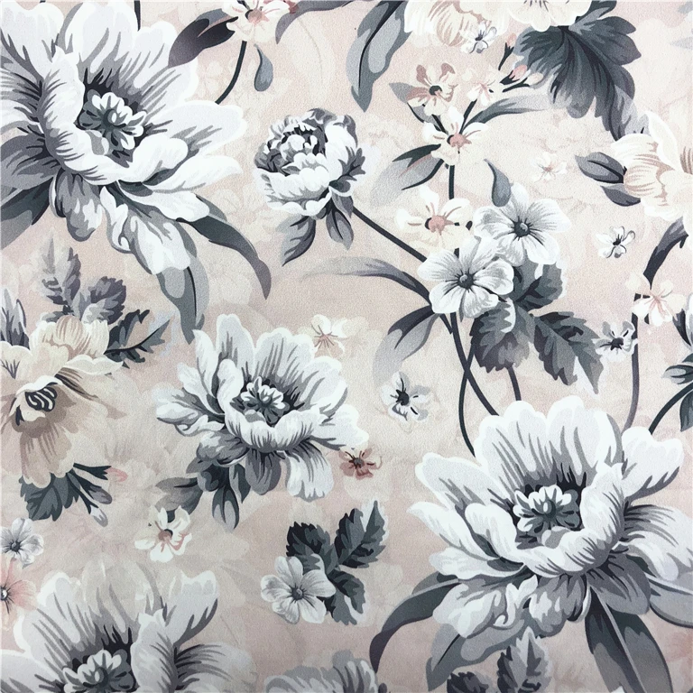 Прямая поставка с завода в Китае, саржевая хлопковая ткань с цифровой печатью на заказ