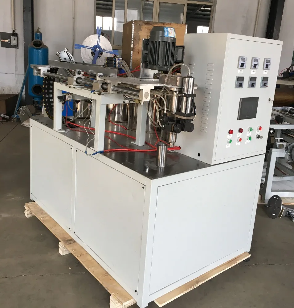 Горячая продажа автомобилей Грузовик Воздушный фильтр Горизонтального складной склеивания машина