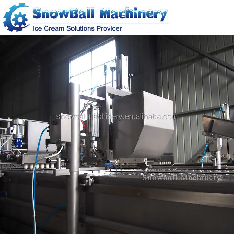 Ice cream popsicle parallel machine line industrial ice cream machine