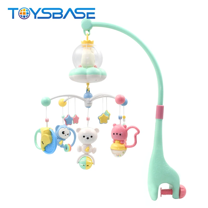 Сенсорный пластиковый вращающийся колокольчик, детская игрушка