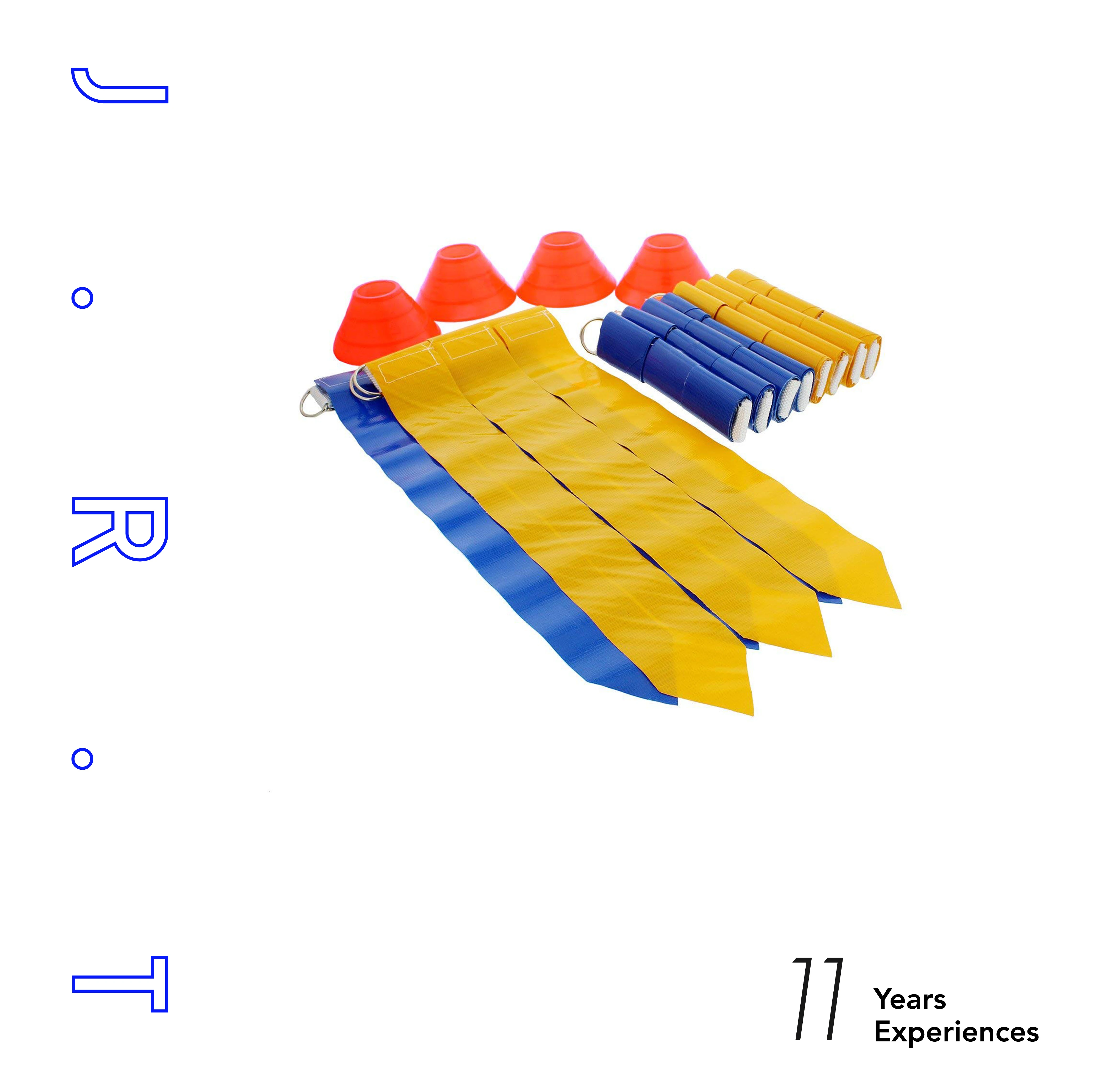 Flag Football Equipment Team Flag Football Belts and Flags for Kids and Adults