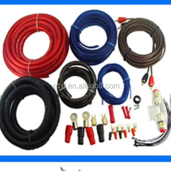 
TRUE 4 Gauge AWG Complete Amplifier / Amp Car Audio Installation Wiring Kit New 