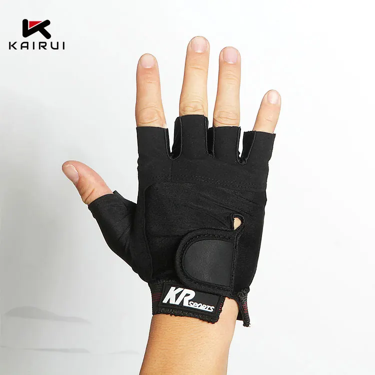 Wholesale mens best fitness weight lifting gloves gym