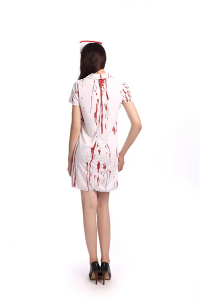 Sexy women Bloody costume ,ladies cheap costume,nurse uniform costume