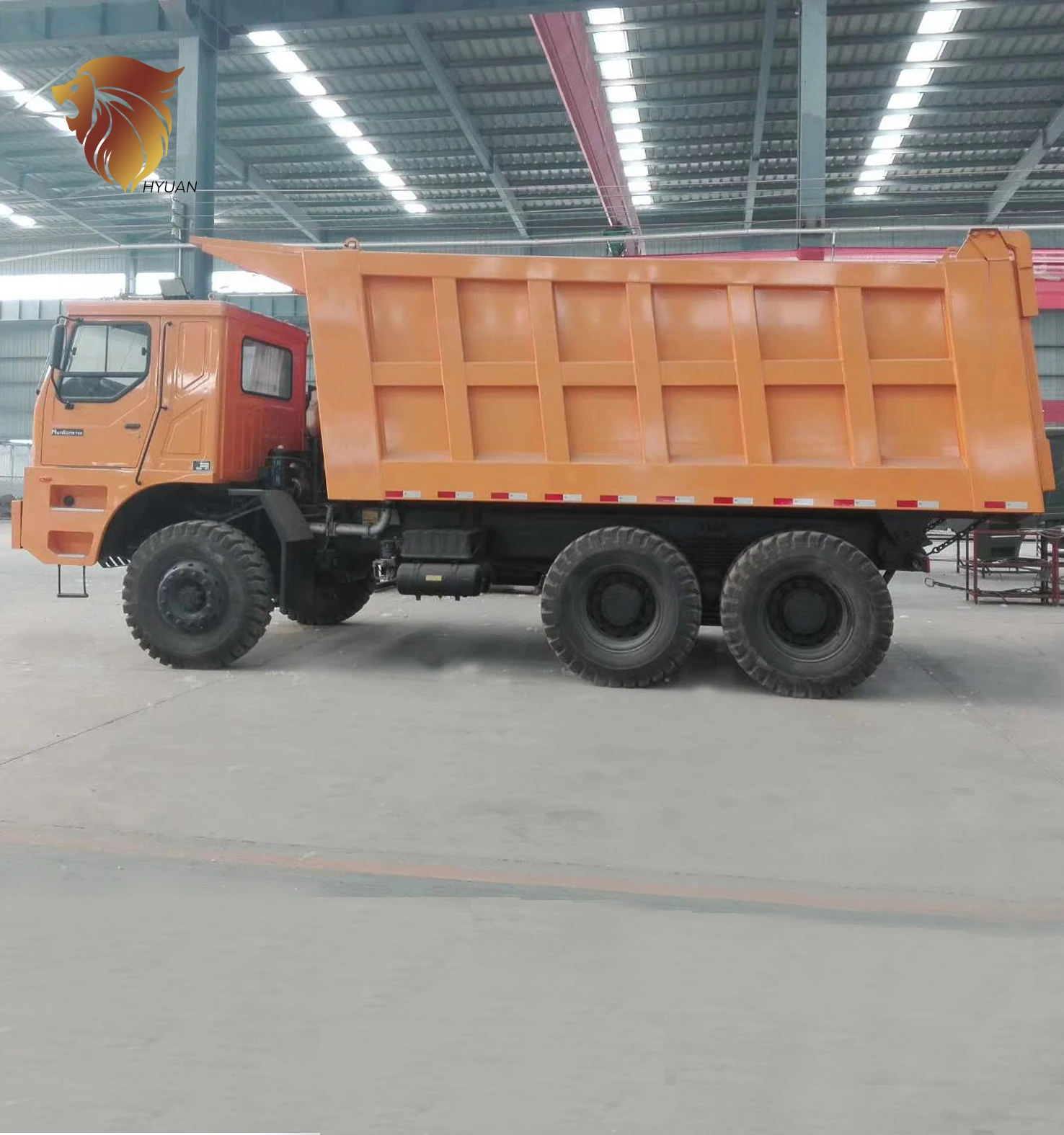 Hyuan Brand 60T high quality SINOTRUK cargo truck HOWO cargo semi trailer for sale low price