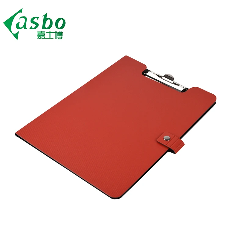 High quality custom logo office diary cover folding school PP clipboard and folder
