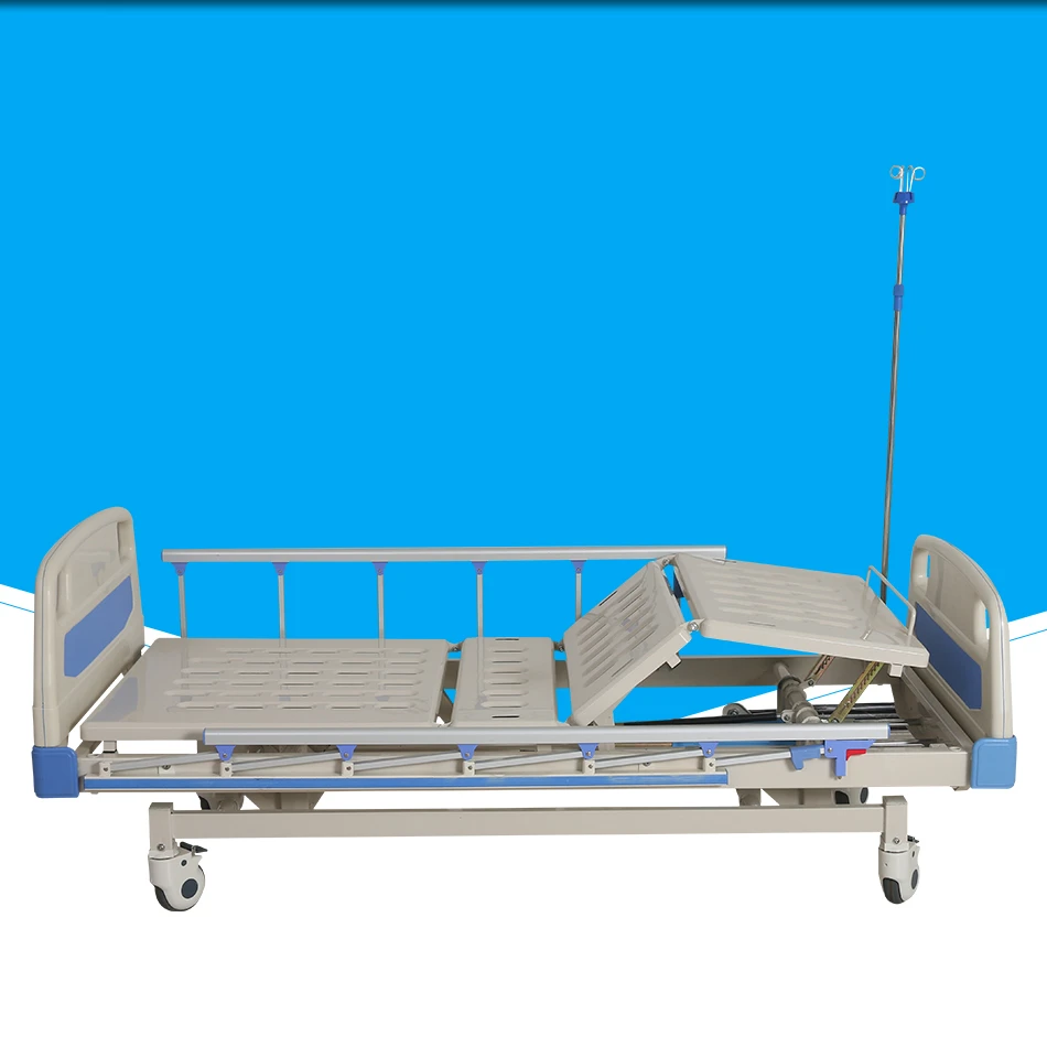 
SFD-B3101A Hospital Furniture 3 Cranks Medical Bed on Casters 
