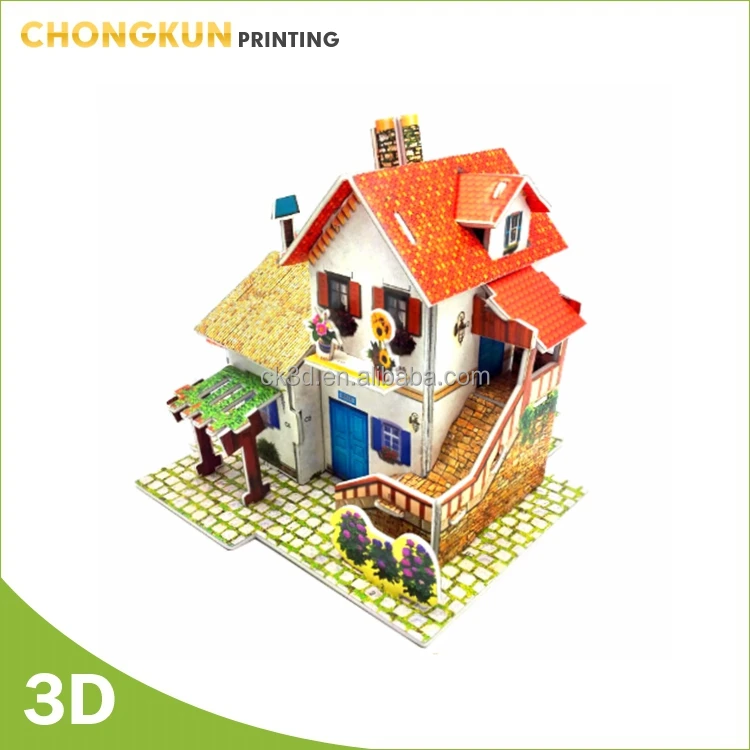 Hot selling funny 3d diy room eva foam puzzle