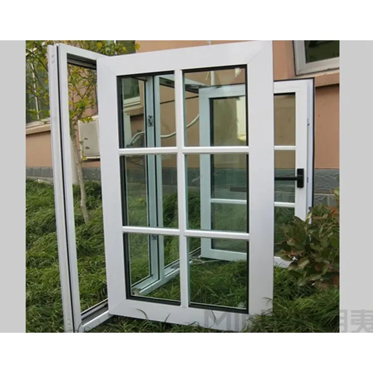 Modern design exterior PVC doors/grills pvc windows and upvc doors