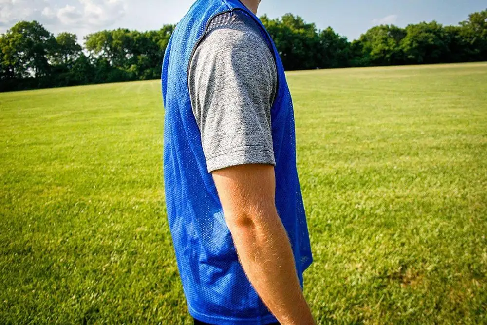 Soccer Training Pinnies/Scrimmage Vests/Sports Bibs 10 packs