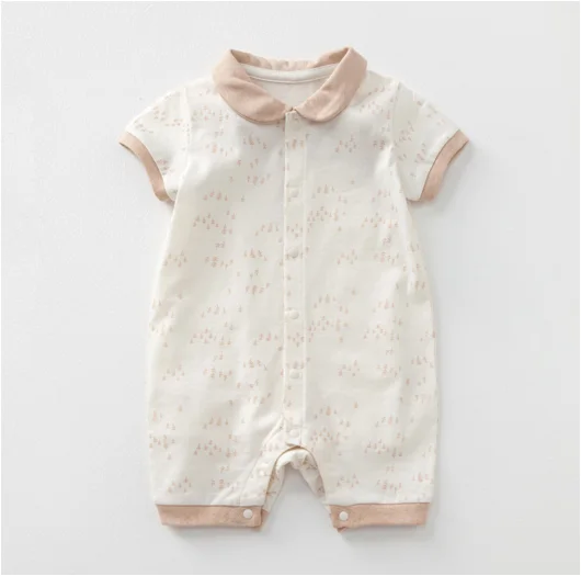 organic baby romper GOTS certified