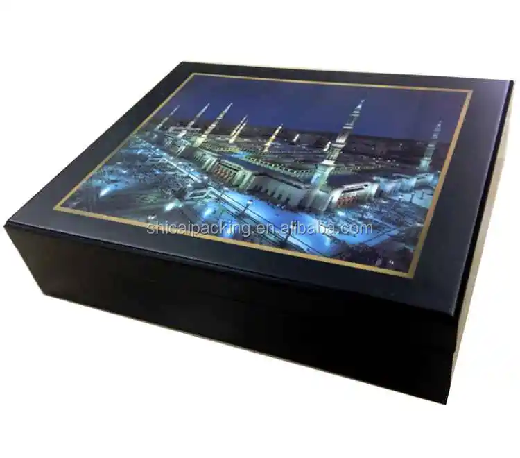 Handmade Matt Lacquered Gift Packaging Wooden Date Chocolate Box