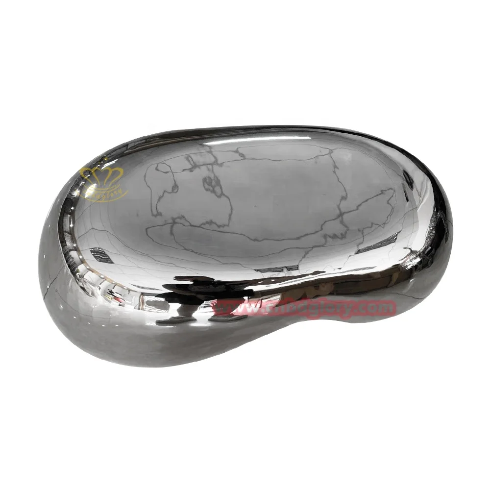 Outdoor Garden Street Landscape decoration Design metal art sculpture Mirror Polished Stainless Steel sphere sculpture