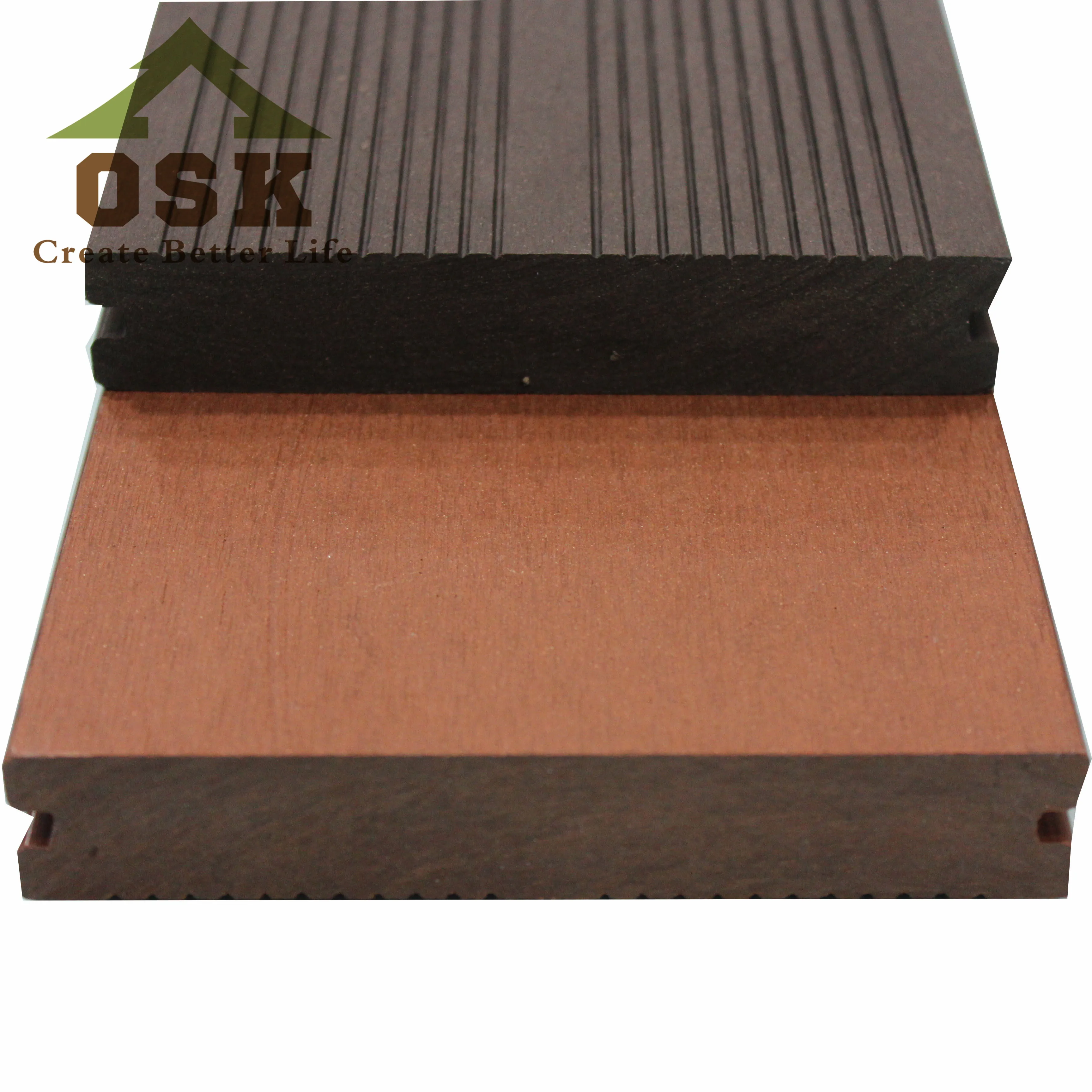 outdoor reclaimed flooring wpc decking interlocking composite tiles terrace board