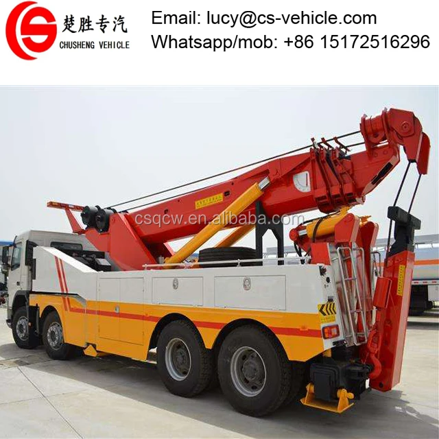 Sinotruk HOWO 8x4 правосторонний эвакуатор, буксировочные тягачи для продажи, Южная Африка