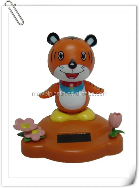
solar moving tiger toy figure 