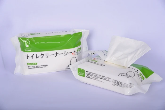 Privete label eco-friendly anti-bacterial bathroom and toilet seat wet wipes