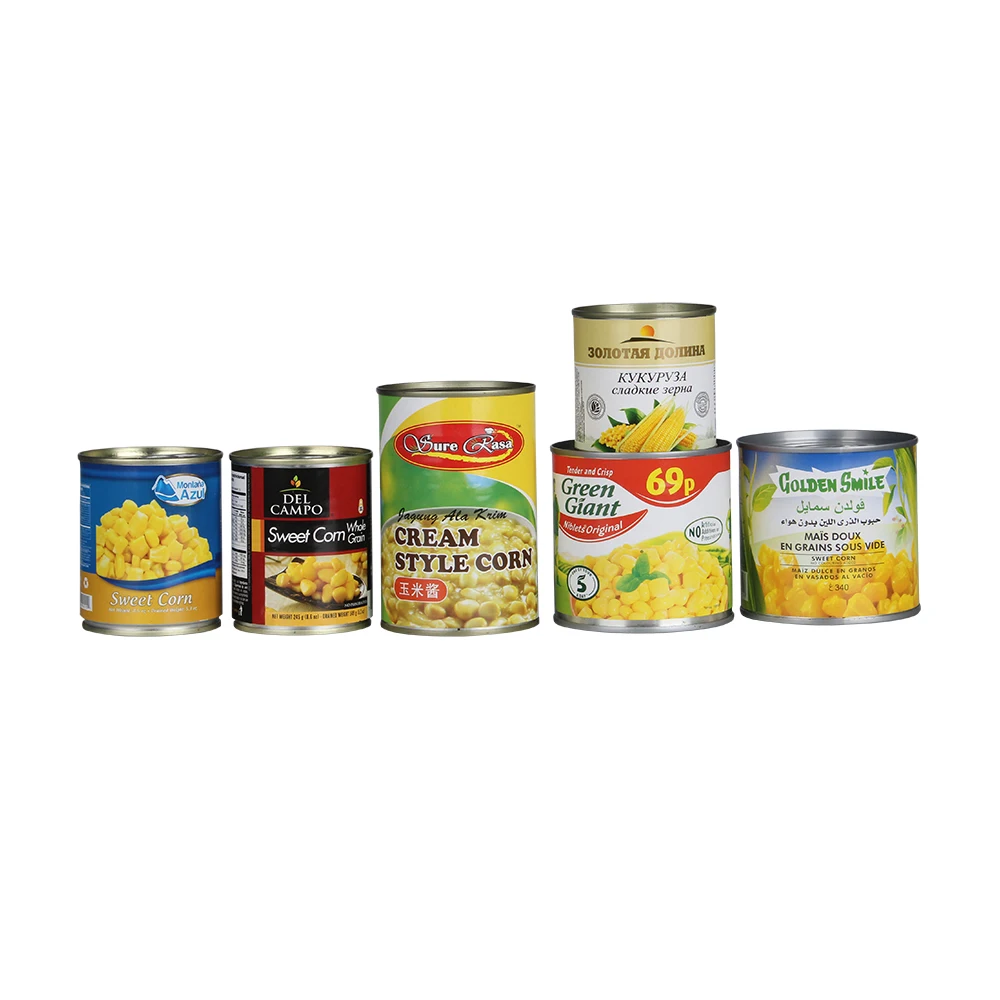 114g canned kernel sweet corn for adult made in China