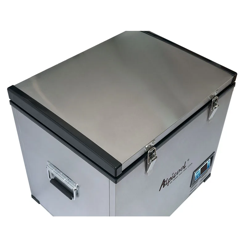 Портативный холодильник для кемпинга на 100 л, 12 В