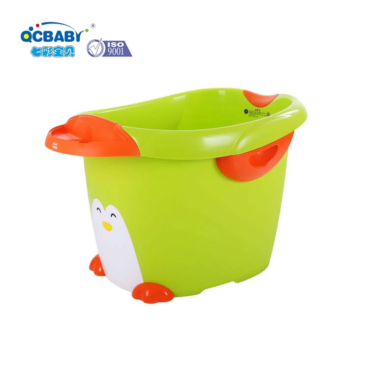 
2018 newest large baby bath tube kids bath tub with support 