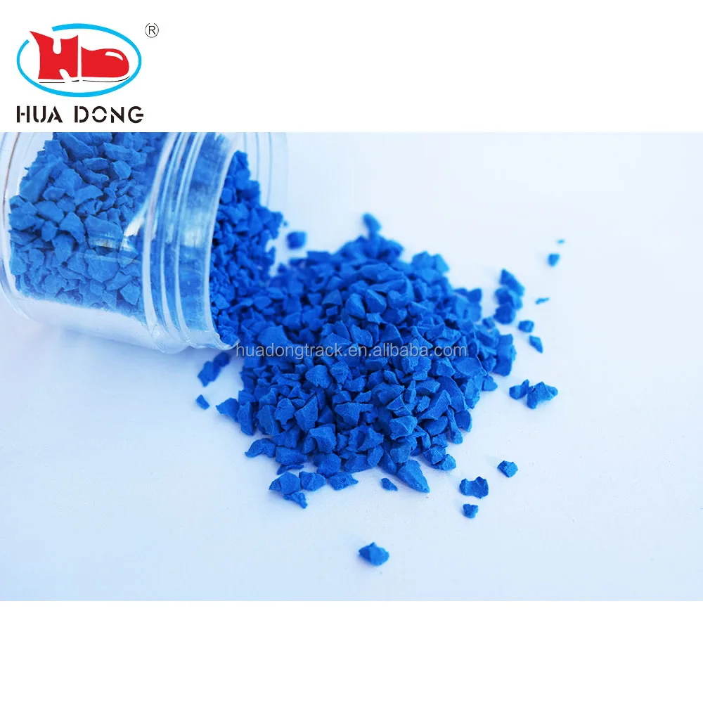 
Multi color rubber flooring material EPDM rubber granules for stadium 