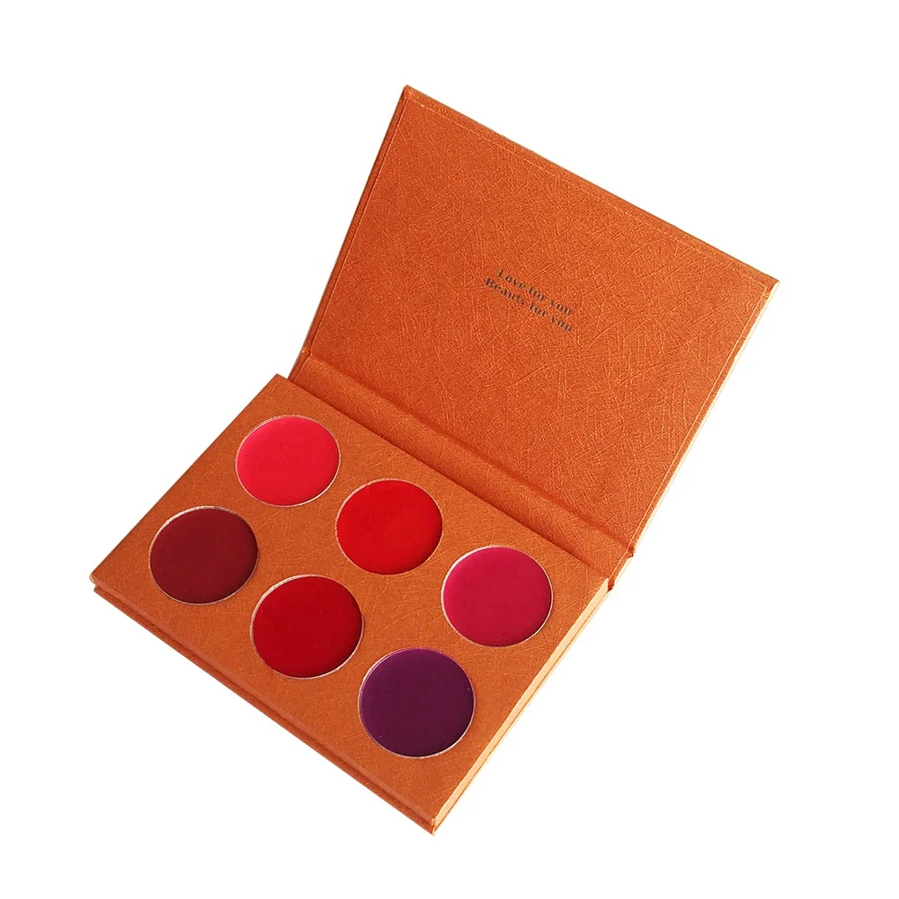 
make you own rich pigment 6 colors blush palette 