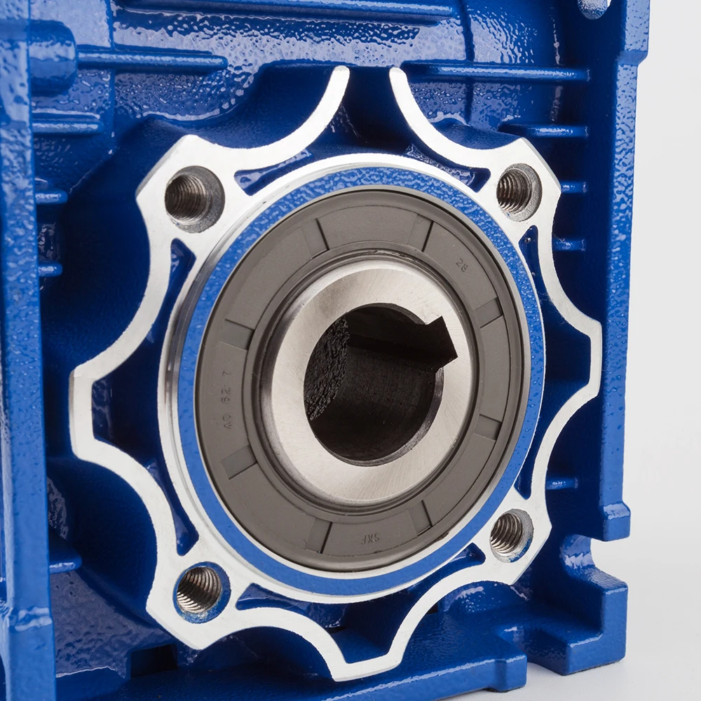 
High quality aluminium variable speed reducer electric high rpm reduction worm motor gearbox 