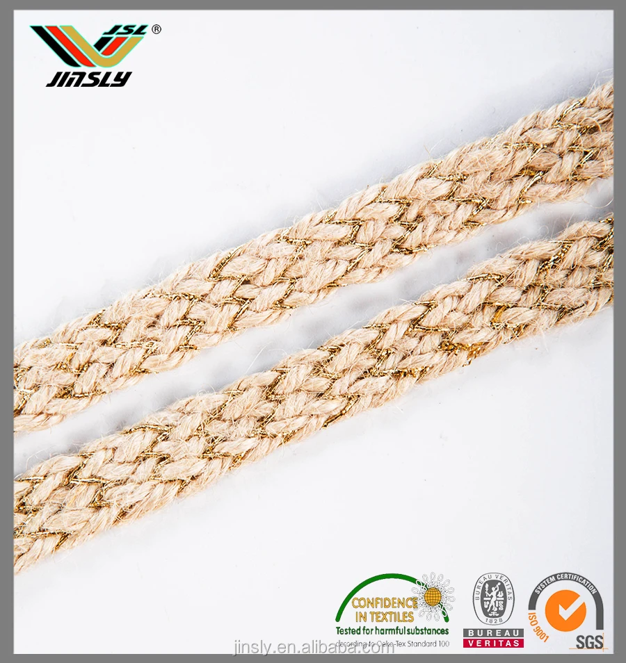 20mm wholesale white high strong fashion braid hemp rope