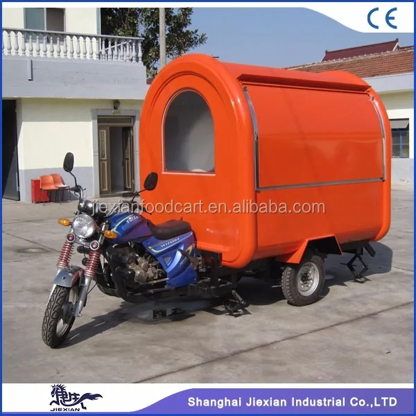 JX-FR220i Food trailer caravan/ Buffet car / Popcorn food truck business for sale