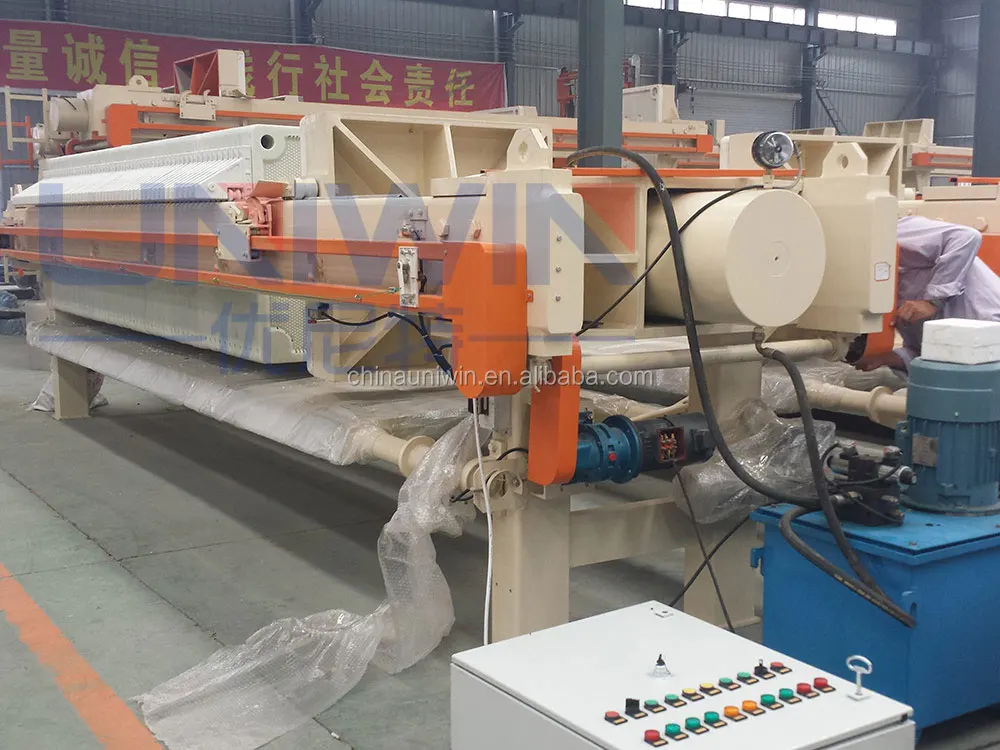 Machine Manufacturer Automatic Membrane PP Filter Press for Brewhouse