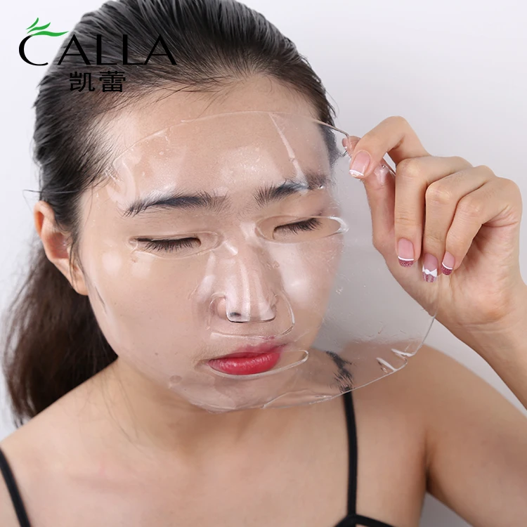 Direct shipment firming collagen Hydrogel Hydrating Whitening vitamin c collagen crystal face mask