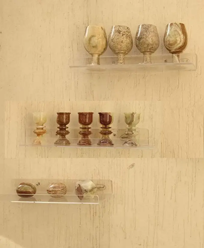 
Duty Clear Floating Shelf Wall Decor Display Bookshelf Acrylic Floating Shelves 