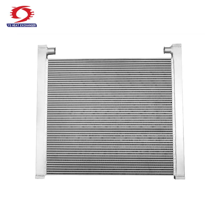 Customized Bar and Plate Aluminum Air Compressor Oil Cooler