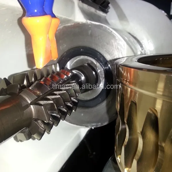 CNC Gear Hobbing Machine For Less No. of Teeth And Large Module Gears