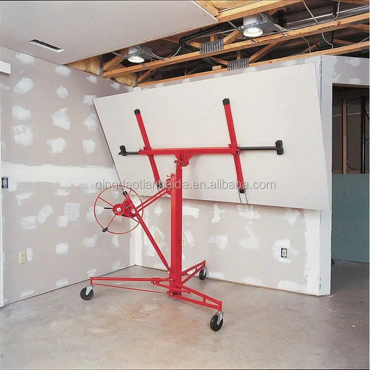 
Drywall Lift Panel Hoist 11ft Plasterboard Lifter Tool Heavy Duty Sheet Plaster 