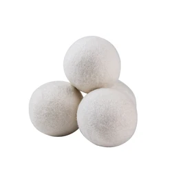 Trending Products Amazon Bestseller Dryer Balls Organic New 6 Pack New Zealand Sheep Wool Laundry Ball