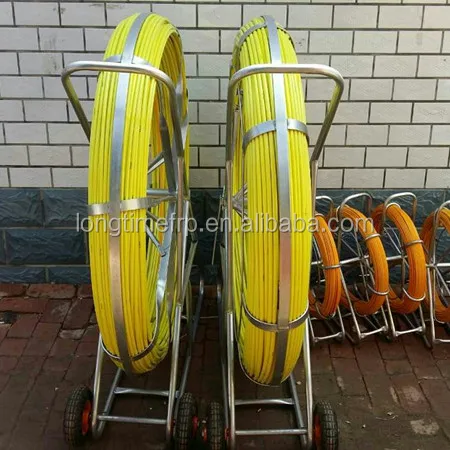 Cable pulling device fiberglass duct rodder 9mm*250m