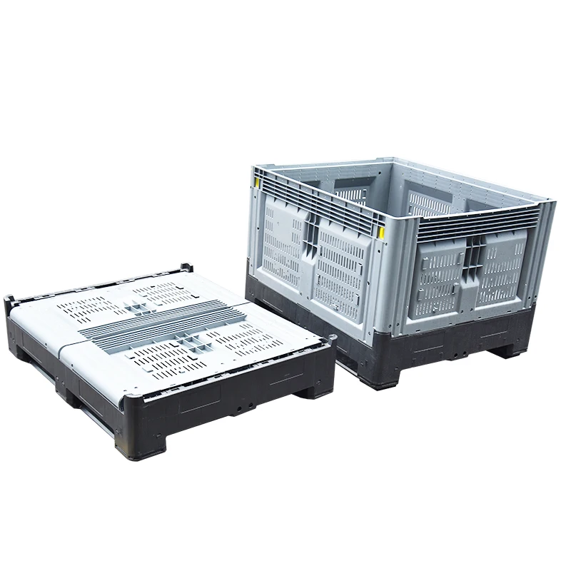 Potatoes And Onion Storge Foldable Plastic Pallet Containers