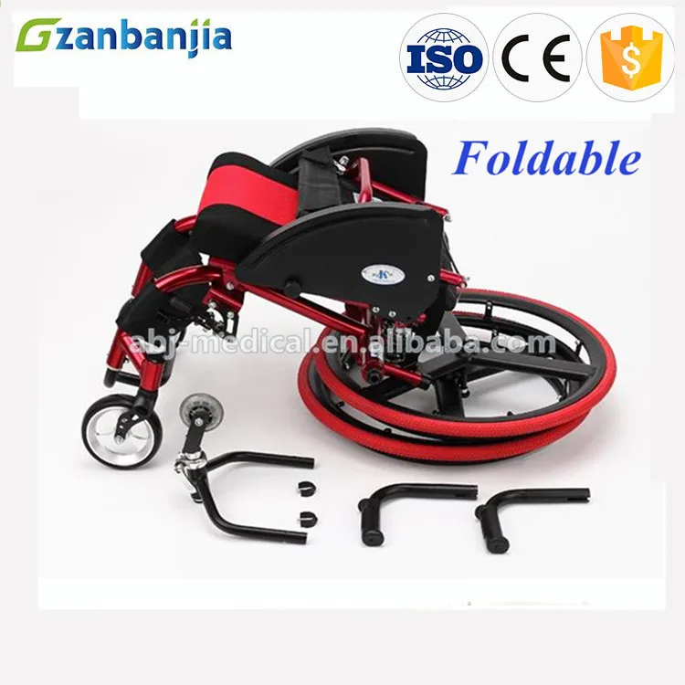 Cheapest aluminum large loading capacity lightweight sport wheelchair for athlete,disable elderly people