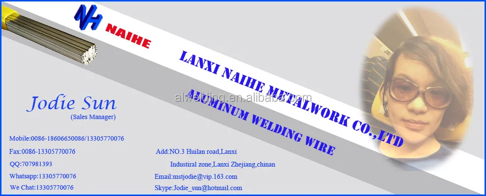 hot selling AWS A5.10 ER 4043 5356 AlSi12 mig welding wire aluminum
