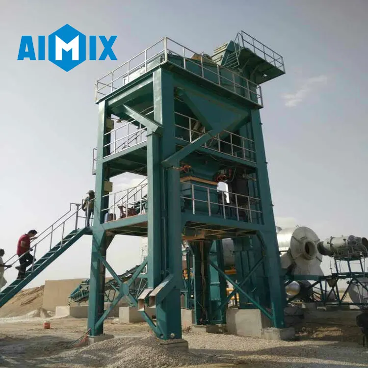 Aimix ALQ120 batch mixing asphalt concrete plant 40t/h-160t/h