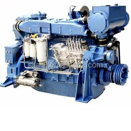 Китай Deutz Weichai судового дизельного двигателя внутреннего WD12 220-294kW для лодки/корабль/яхта/баржа