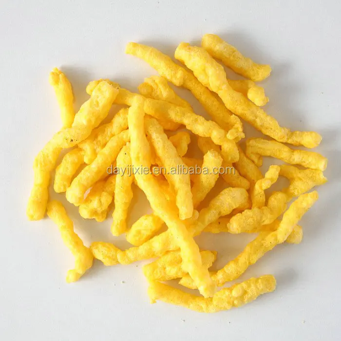 Corn chips nik naks making machine cheetos kurkure puffs cheese snack food extruder production line