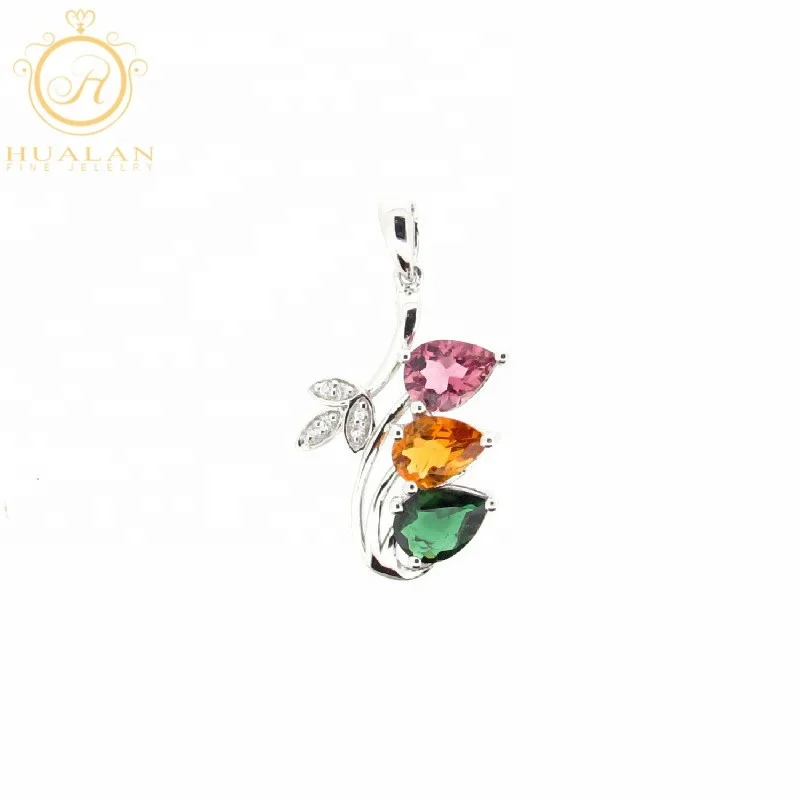 
Latest Wholesale 925 Sterling Silver Sets Pendant Earring Ring Guangzhou Fashion Jewellery 