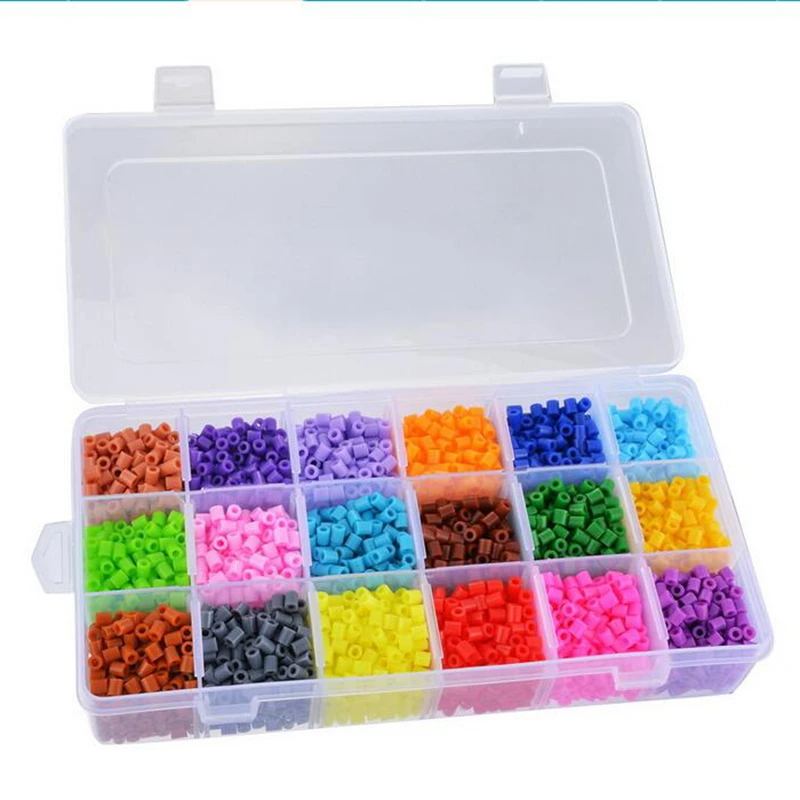 Eco-friendly Funny Puzzle Plastic 5mm Mini Hama Beads DIY Hama Perler Beads