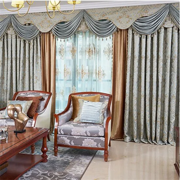african latest curtain fashion designs with pattern sheer